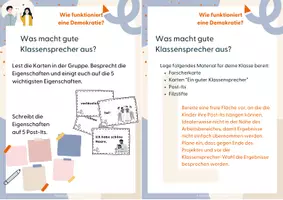 Vorschau - Stationenlernen - Wir organisieren eine Klassensprecher-Wahl Klasse 5 und 6 - Seite 3