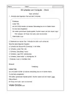 Vorschau - Arbeitsblätter - Wir arbeiten am Computer! Word nutzen - Seite 2