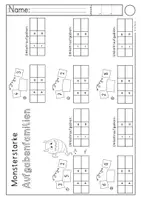 Vorschau - Arbeitsblätter - Aufgabenfamilien ZR 10 (Tauschaufgabe, Umkehraufgabe) - Seite 3