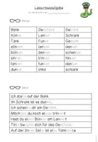 Vorschau - Arbeitsblätter - Lese-Hausaufgabe -nk (passend zu TINTO) - Seite 3