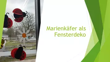 Vorschau - Mal- und Bastelvorlagen - Fensterdekoration "Marienkäfer" - Seite 3