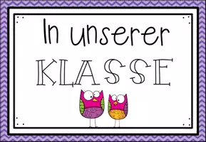 Vorschau - Poster - Klassenregeln - Seite 1