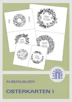 Vorschau - Arbeitsblätter - Ausmalbilder Ostern // Osterkarten I - Deckblatt