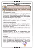 Vorschau - Arbeitsblätter - Schwangerschaft - Schwangerschaftsabbruch ; Gesetze ; Abtreibung ; Fehlgeburt ; Trauer mit Lösung (Klasse 7/8/9/10) - Seite 1