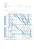 Vorschau - Interaktives Material - Wortsuchrätsel: Doppelte Konsonanten (Deutsch) - Deckblatt