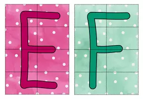 Vorschau - Stationenlernen - Buchstabenpuzzle A-Z für Buchstabenstationen - Seite 3
