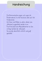 Vorschau - Bildkarten - Klammerkarten Frühling & Winter (Jahreszeiten) Fördermaterial - Seite 1