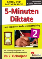 Vorschau - Arbeitsblätter - 5-Minuten-Diktate Klasse 2 | Doppelkonsonanten, Rechtschreibung, LRS, Diktattexte, Übungen | Deutsch Grundschule Förderschule Klasse 2 Lösungen - Deckblatt
