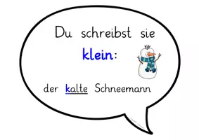 Vorschau - Poster - Deutsch / DaZ -Tafelmaterial, Merkplakate Wortarten: Adjektive - Seite 3