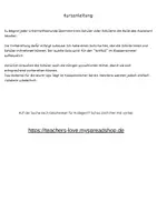 Vorschau - Aufgabenkarten - Assistant Teacher - Kartenfächer zum Start in den Englischunterricht - Seite 1