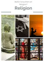 Vorschau - Arbeitsblätter - Wofür brauchen wir Religion? Text Statistiken Aufgaben Lösung - Deckblatt