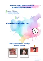 anteprima - Materiale di supporto/inclusione - Emozioni sul mio viso - Pagina di copertina