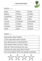 Vorschau - Arbeitsblätter - Lese-Hausaufgabe -tz (passend zu TINTO) - Seite 2