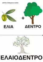 Προεπισκόπηση - Flashcards - ΕΛΙΑ ΚΑΙ ΛΑΔΙ: ΣΥΝΘΕΤΕΣ ΛΕΞΕΙΣ - Σελίδα 2