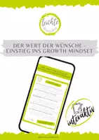Vorschau - Arbeitsblätter - Einstieg Growth Mindset - interaktiv - Deckblatt