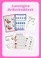 Vorschau - Arbeitsblätter - Grundschule: Lustiges Arbeitsblatt, Zusatzarbeitsblätter, kreative Arbeitsblätter - Deckblatt