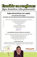 Vista previa - Decoración del aula - Matemáticas | Hojas decorativas | ciencias | Primavera - página 2