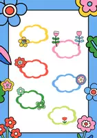 Vista previa - Refuerzo / NEE / Materiales de apoyo - Hojas decorativas | Primavera | escribir en rayas Primaria - página 3