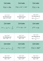Vorschau - Spiele - Konstantenregel (Ableitungsregeln) - Ich habe…Wer hat…? (Mathematikspiel) - Seite 3