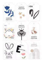 Vorschau - Mal- und Bastelvorlagen - Geschenkanhänger für Ostern - Deckblatt