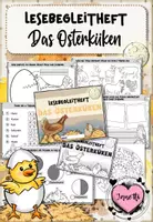 Vorschau - Arbeitsblätter - Das Osterküken | Lesebegleitheft Klasse 1/2 - Deckblatt
