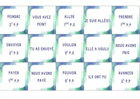 Aperçu - Jeux - Kit pédagogique ind. passé composé - Page de couverture