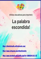 Vista previa - Juegos / Gamificación - La palabra escondida - página 1