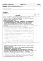 Vorschau - Klassenarbeiten - Klausur Gedichtvergleich Unterwegs sein Reisemotiv - Seite 2