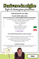 anteprima - Materiale di supporto/inclusione - Musica | Spartiti | Fogli di decorazione | Primavera - Pagina 2