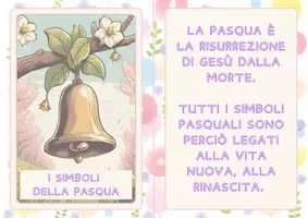anteprima - Flashcard - Le carte dei simboli pasquali - Pagina 1