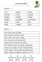 Vorschau - Arbeitsblätter - Lese-Hausaufgabe ß (passend zu TINTO) - Seite 2