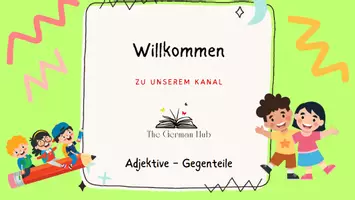 Vorschau - Audio-Dateien - Adjektive - Gegenteile A2 Niveau - Deckblatt