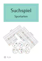 Vorschau - Spiele - Suchspiel Sport weisser Hintergrund - Deckblatt