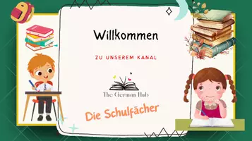 Vorschau - Audio-Dateien - Die Schulfächer - Deckblatt