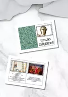 Vista previa - Tarjetas / Manipulativos - Folleto sobre Dante Alighieri y la Divina Commedia en italiano - Portada