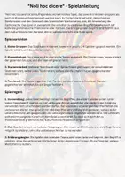 Vorschau - Spiele - Noli hoc dicere! - Das Ratespiel für den Lateinunterricht - Seite 1