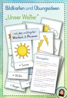 Vorschau - Arbeitsblätter - Materialpaket "Unser Wetter" - D, DaZ, DaF - Seite 1