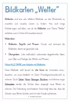 Vorschau - Arbeitsblätter - Materialpaket "Unser Wetter" - D, DaZ, DaF - Seite 2