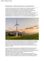 Aperçu - Inclusion - Grandes énergies renouvelables Résumé : 10 textes + images - Page 3
