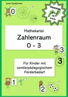 Vorschau - Arbeitsblätter - Mathe-Kartei Zahlenraum 0 bis 3 (Inklusion, Sonderpädagogik) - Deckblatt