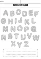 Vorschau - Arbeitsblätter - Materialpaket - Lernworterarbeitung Klasse 1-4 - Deckblatt