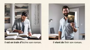Vorschau - Stundenentwürfe - être en train de + Inf. und venir de + Inf. - présent duratif und passé récent (Stundenentwurf) - Seite 2