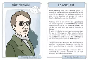 Vorschau - Mal- und Bastelvorlagen - Konzentrische Farbkreise nach Wassily Kandinsky - Seite 2