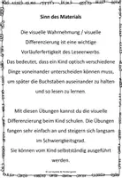 Vorschau - Arbeitsblätter - Visuelle Wahrnehmung fördern - Meerestiere - Seite 1