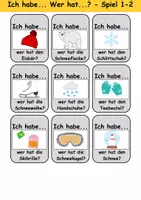Vorschau - Unterrichtsreihen - Materialpaket - Winter XXL Paket Wortschatzpaket - DaZ/DaF, Deutsch, Sachunterricht (Grundschule) - Seite 3