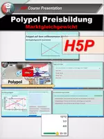 Vorschau - Fördermaterial/Inklusion - H5P Preisbildung beim Polypol (tabellarisch und grafisch) - Deckblatt