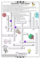 Vorschau - Arbeitsblätter - Kreuzworträtsel zu Verhütung ; Verhütungsmittel ; Geschlechtskrankheiten mit Lösung (Klasse 7/8/9/10) - Deckblatt