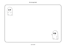 Vorschau - Arbeitsblätter - Trauriger Geist - Emotionsregulation - Deckblatt