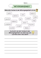 Vorschau - Arbeitsblätter - 8 Arbeitsblätter - Mitvergangenheit - Seite 3