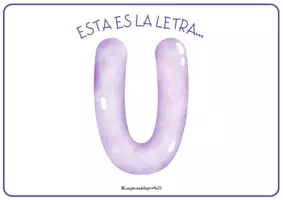 Vista previa - Hojas de trabajo - La letra U de universo - página 2